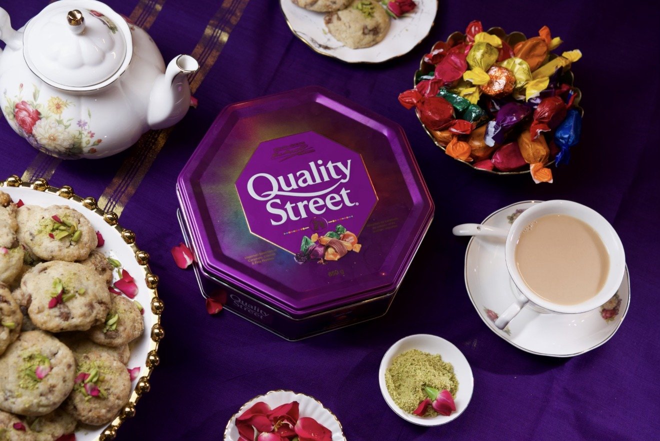 Diwali festive spread photography